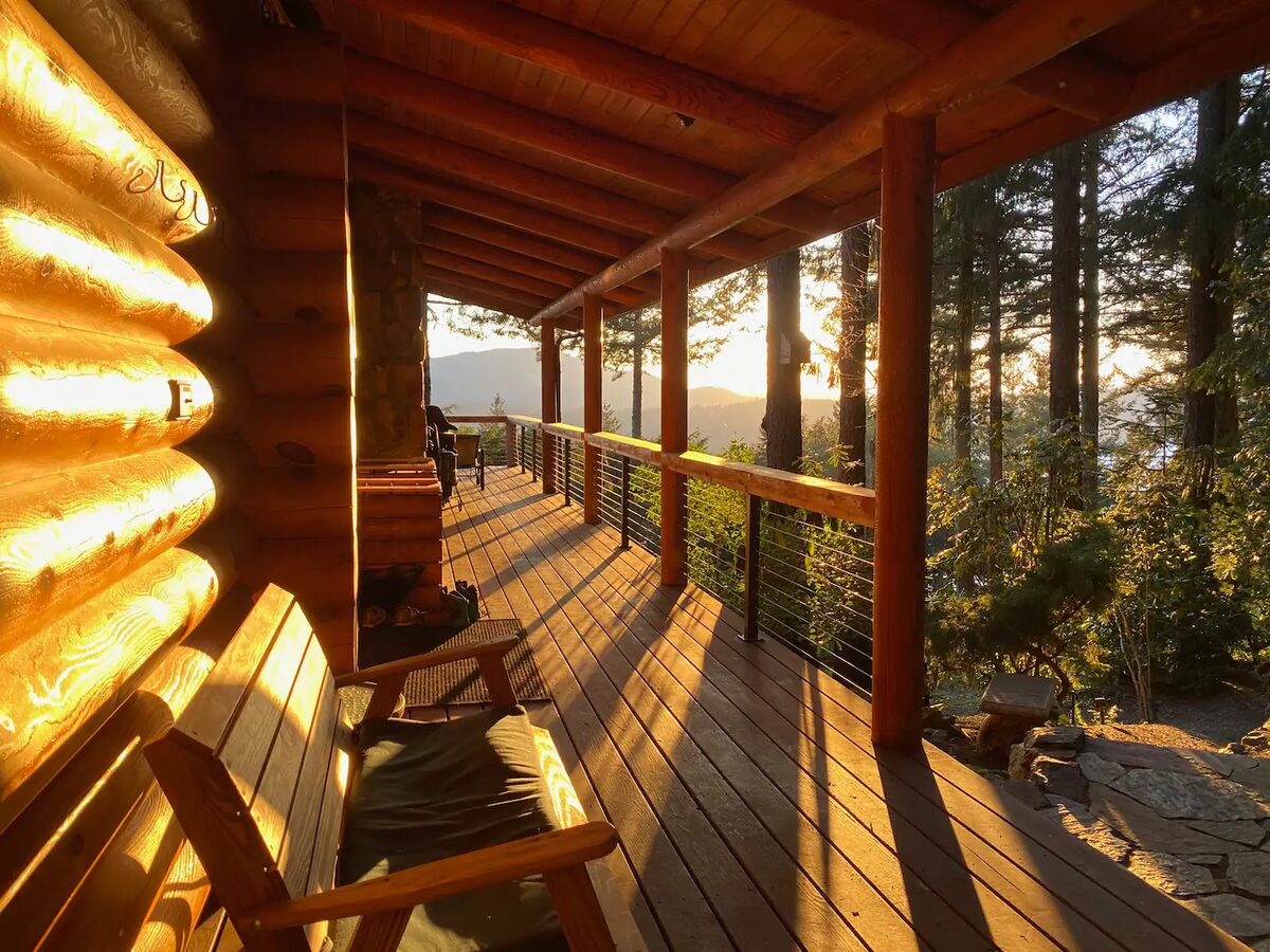 Covered porch
